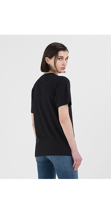 コットンジャージーRロゴTシャツ 詳細画像